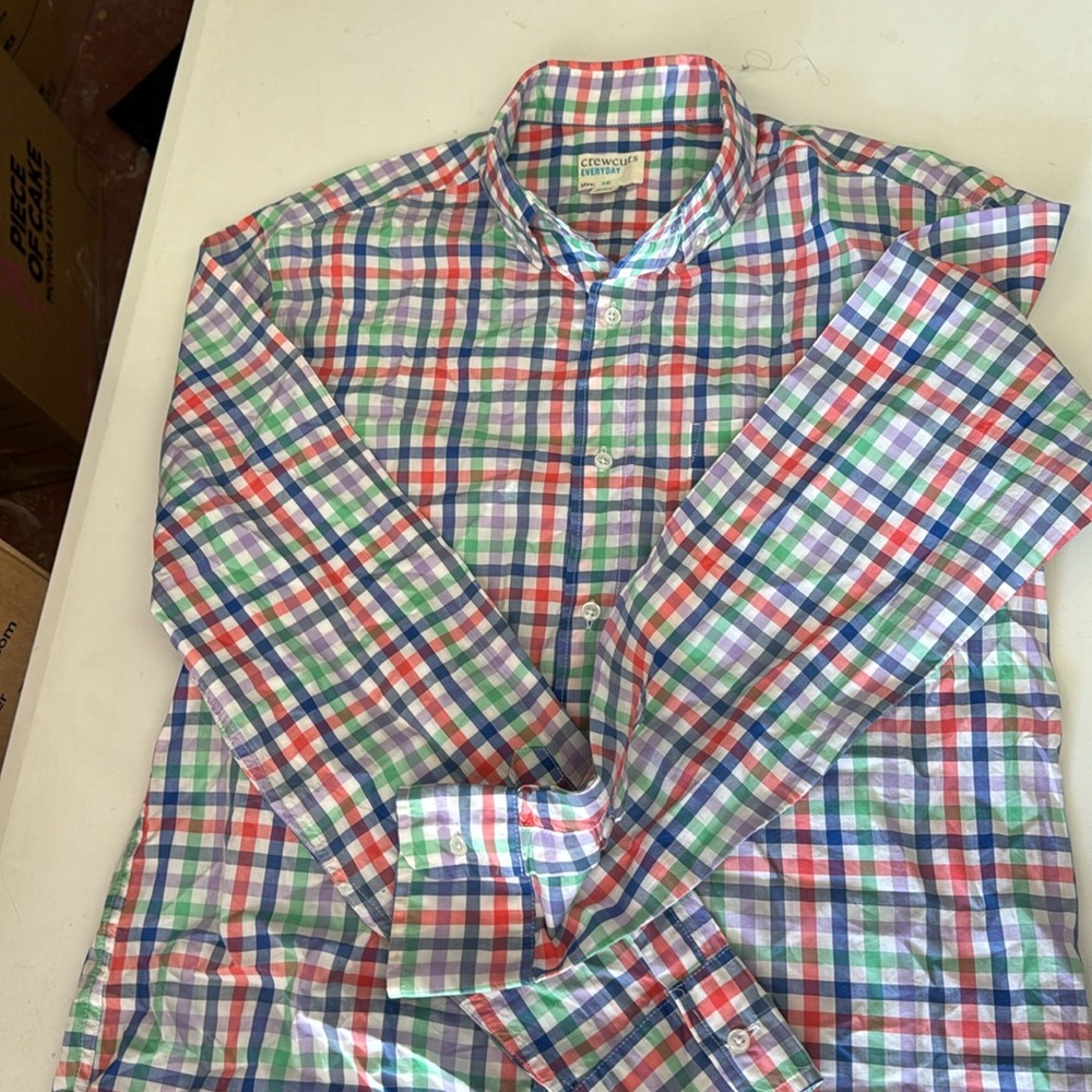 Crewcuts Boys Button Down Shirt 16